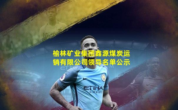 榆林矿业集团鑫源煤炭运销有限公司领导名单公示