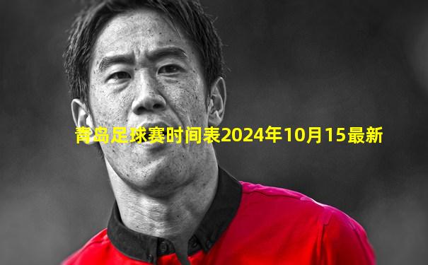 青岛足球赛时间表2024年10月15最新